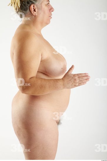 Arm Woman Animation references White Nude Overweight