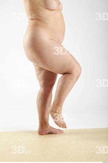 Leg Woman Animation references White Nude Overweight