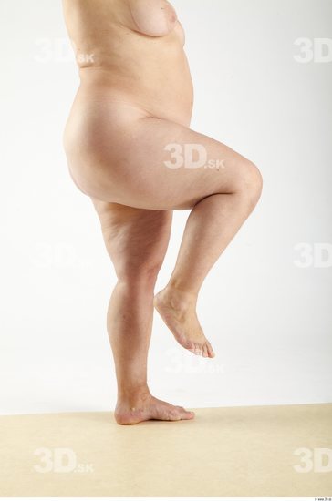 Leg Woman Animation references White Nude Overweight