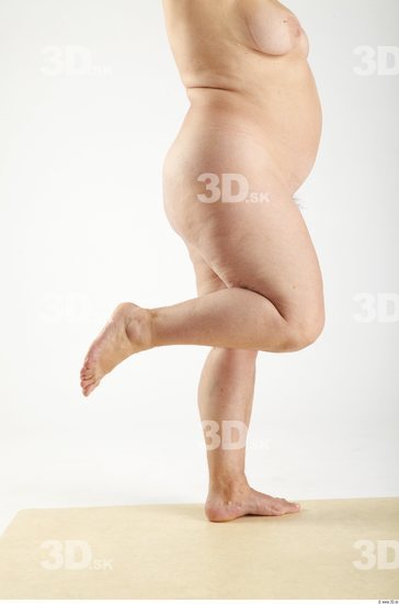 Leg Woman Animation references White Nude Overweight