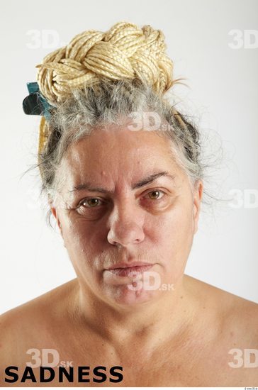 Face Emotions Woman White Overweight