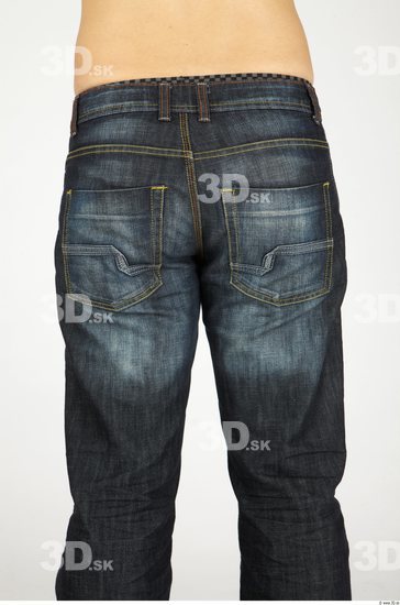 Thigh Whole Body Man Casual Jeans Slim Studio photo references