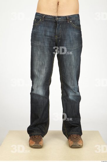 Leg Whole Body Man Casual Jeans Slim Studio photo references