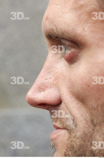 Nose Head Man Athletic Street photo references