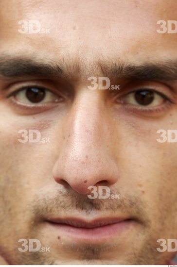 Nose Head Man Athletic Street photo references