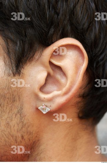 Ear Head Man Jewel Athletic Street photo references