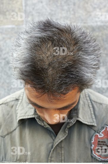 Head Hair Man Slim Athletic Street photo references