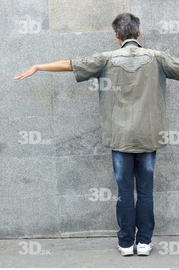 Whole Body Head Man T poses Casual Slim Athletic Street photo references