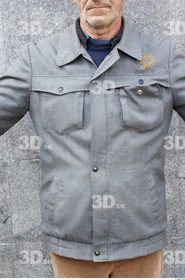 Upper Body Head Man Casual Jacket Athletic Average Street photo references