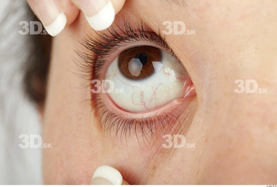 Eye Whole Body Woman Casual Slim Studio photo references