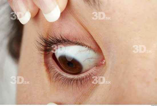 Eye Whole Body Woman Casual Slim Studio photo references