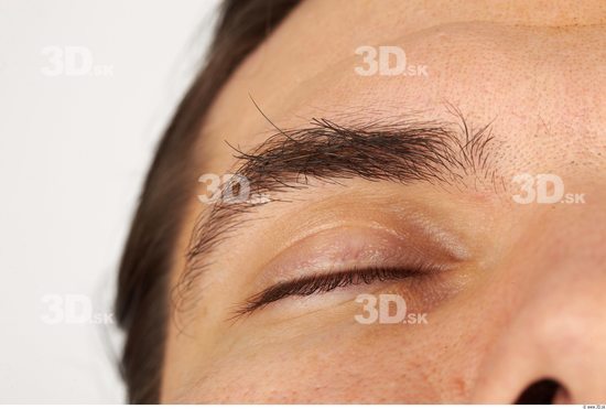 Eye Whole Body Man Casual Athletic Studio photo references