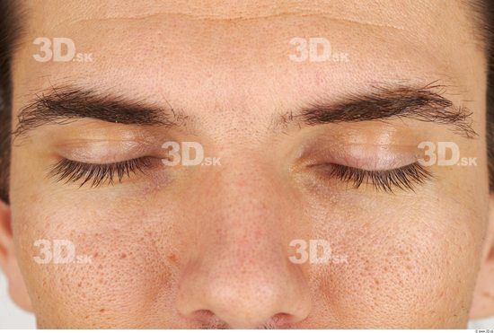 Eye Whole Body Man Casual Athletic Studio photo references