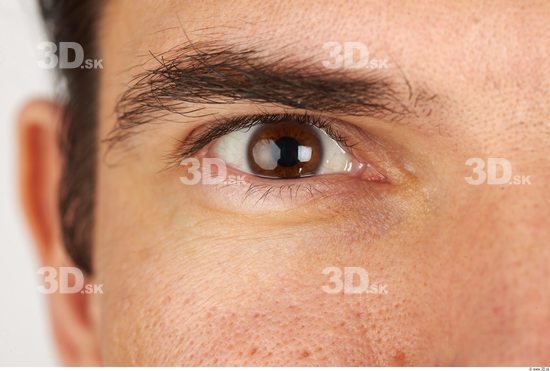 Eye Whole Body Man Casual Athletic Studio photo references