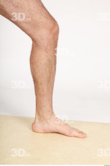 Calf Whole Body Man Nude Casual Athletic Studio photo references