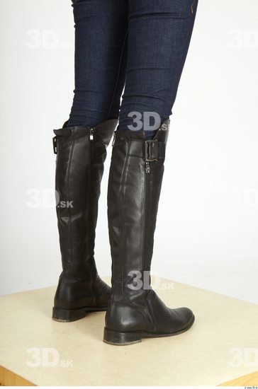 Calf Whole Body Woman Casual Boot Underweight Studio photo references