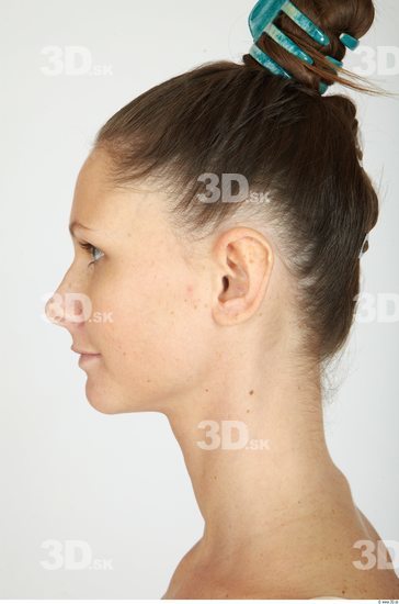 Whole Body Head Woman Casual Underweight Studio photo references