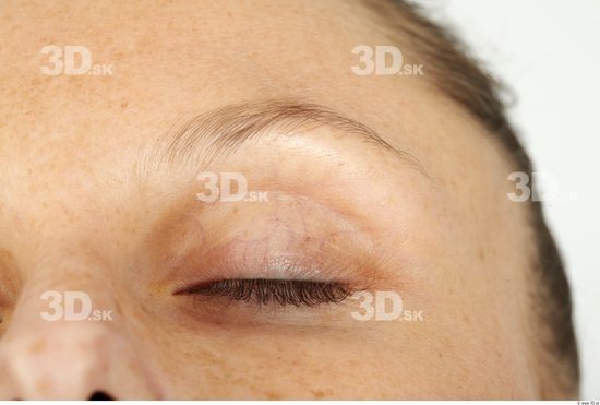 Eye Whole Body Woman Casual Underweight Studio photo references