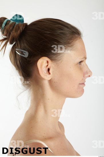 Face Emotions Woman White Underweight