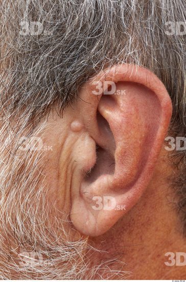 Ear Head Man Woman Casual Slim Average Street photo references