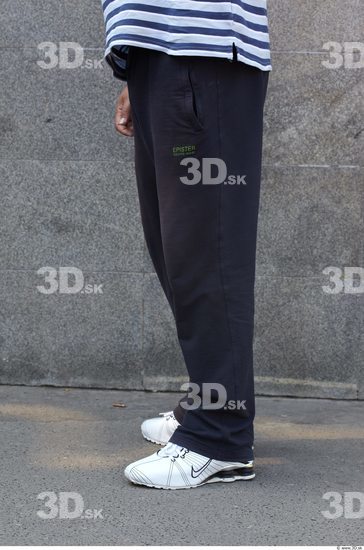 Leg Head Man Casual Sports Trousers Slim Overweight Street photo references