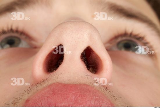 Nose Whole Body Man Casual Athletic Studio photo references