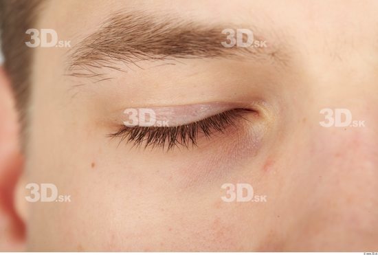 Eye Whole Body Man Casual Athletic Studio photo references