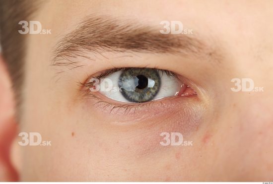 Eye Whole Body Man Casual Athletic Studio photo references