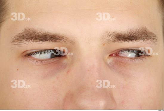 Eye Whole Body Man Casual Athletic Studio photo references