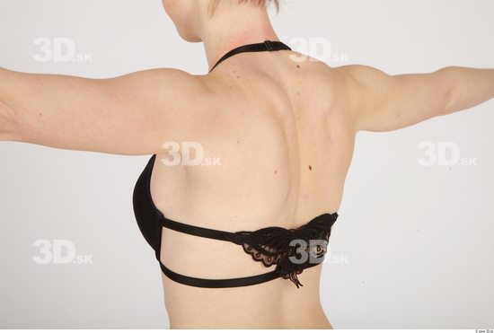 Whole Body Back Woman Underwear Sports Bra Slim Studio photo references
