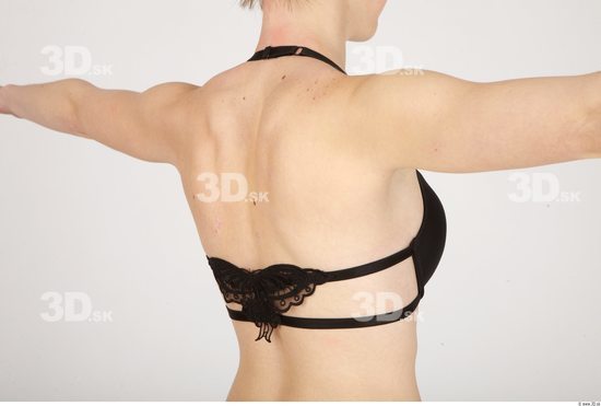 Whole Body Back Woman Underwear Sports Bra Slim Studio photo references