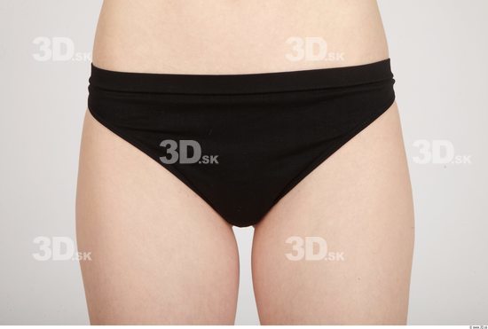 Hips Whole Body Woman Underwear Sports Slim Panties Studio photo references