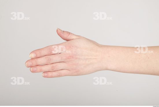 Hand Whole Body Woman Sports Slim Studio photo references