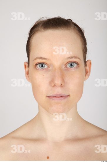 Whole Body Head Woman Sports Slim Studio photo references