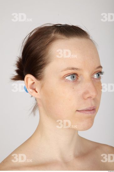 Whole Body Head Woman Sports Slim Studio photo references