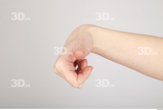 Fingers Whole Body Woman Sports Slim Studio photo references