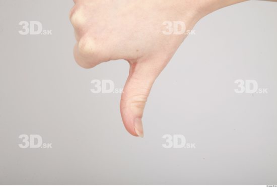 Fingers Whole Body Woman Sports Slim Studio photo references