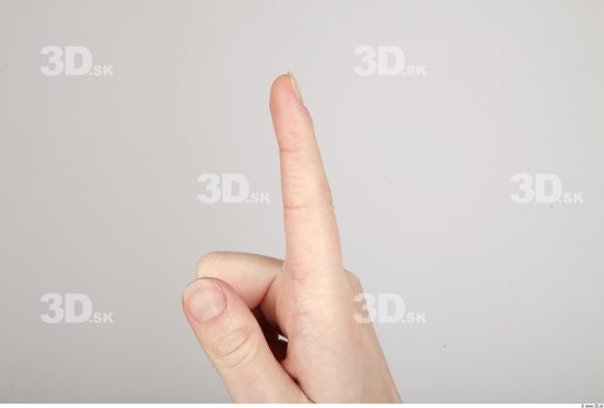 Fingers Whole Body Woman Sports Slim Studio photo references