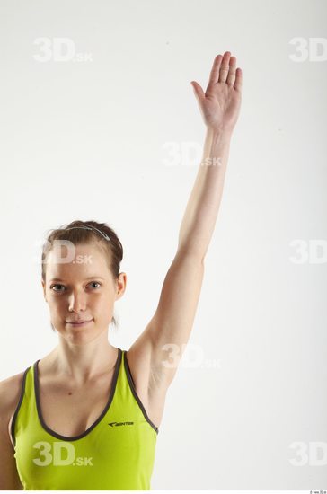 Arm Woman Animation references White Sports Dress Slim