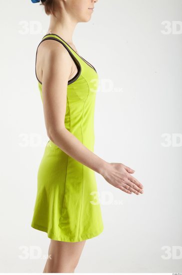 Arm Woman Animation references White Sports Dress Slim