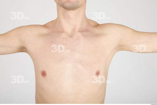 Chest Whole Body Man Nude Casual Slim Studio photo references