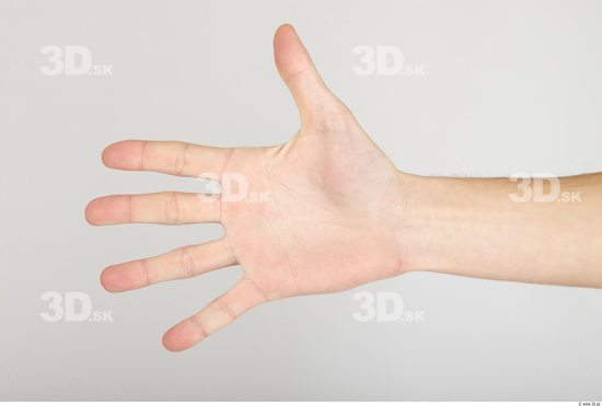 Hand Whole Body Man Casual Slim Studio photo references