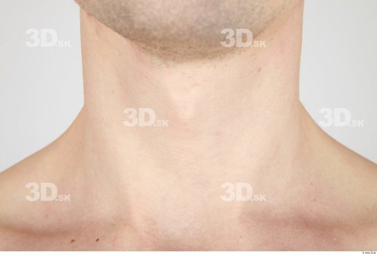 Neck Whole Body Man Nude Casual Slim Studio photo references