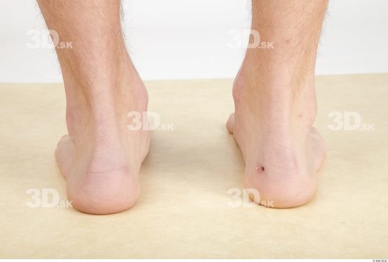 Foot Whole Body Man Nude Casual Slim Studio photo references