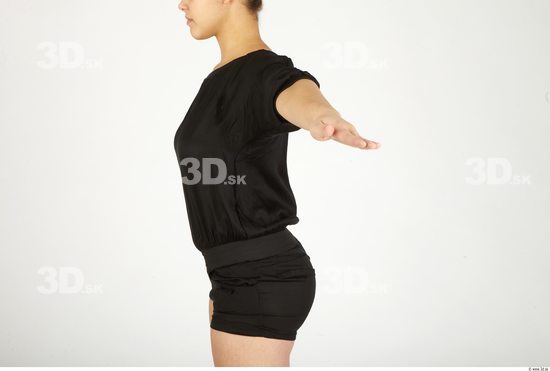 Upper Body Whole Body Woman Casual Overal Average Studio photo references