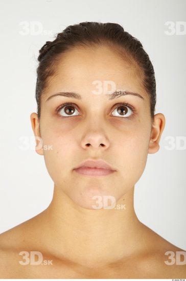 Whole Body Head Woman Casual Average Studio photo references