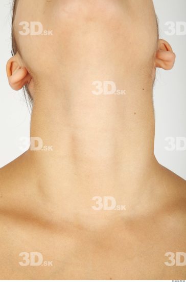 Neck Whole Body Woman Nude Casual Average Studio photo references