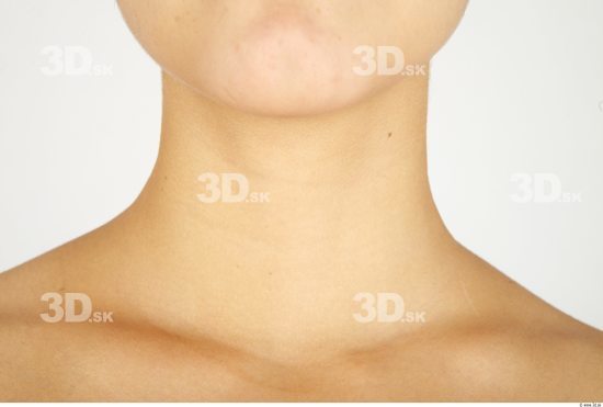 Neck Whole Body Woman Nude Casual Average Studio photo references