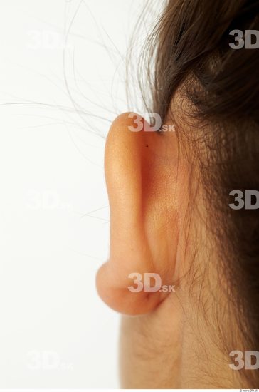 Ear Whole Body Woman Casual Average Studio photo references