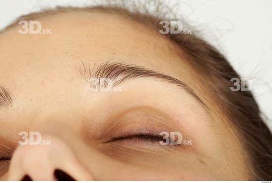 Eye Whole Body Woman Casual Average Studio photo references